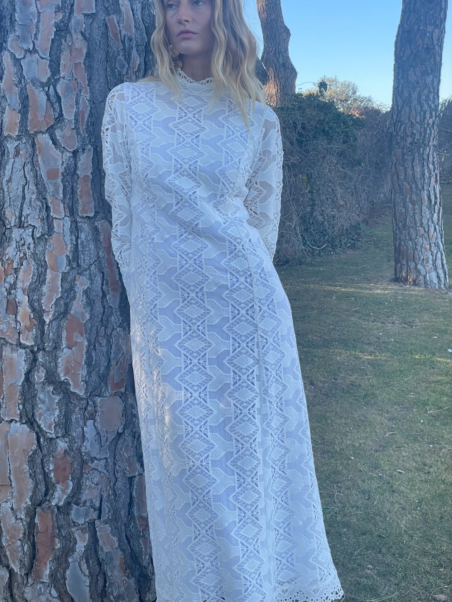 Vestido Violette Chantilly