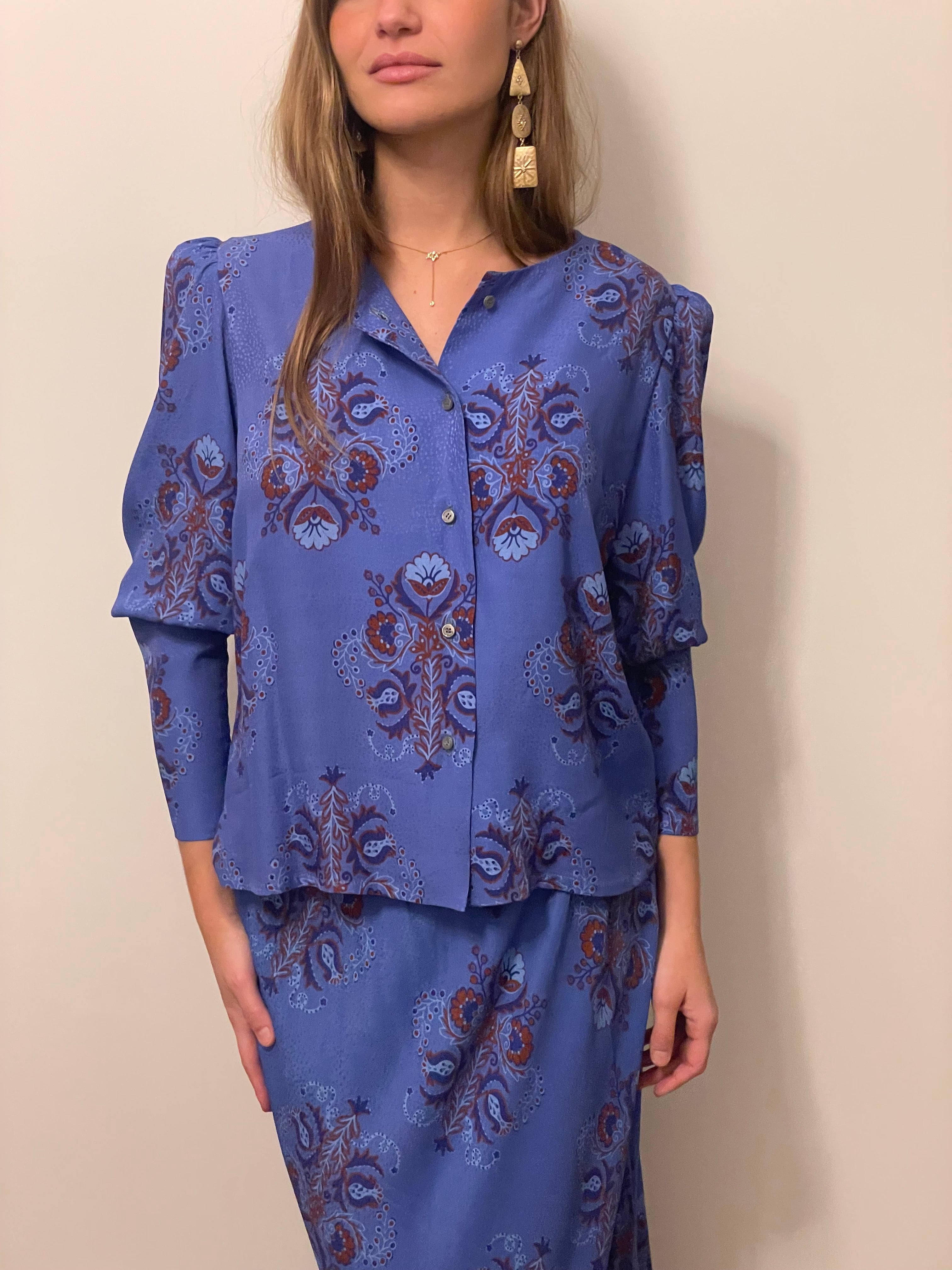 Blusa Luna Blue Winter