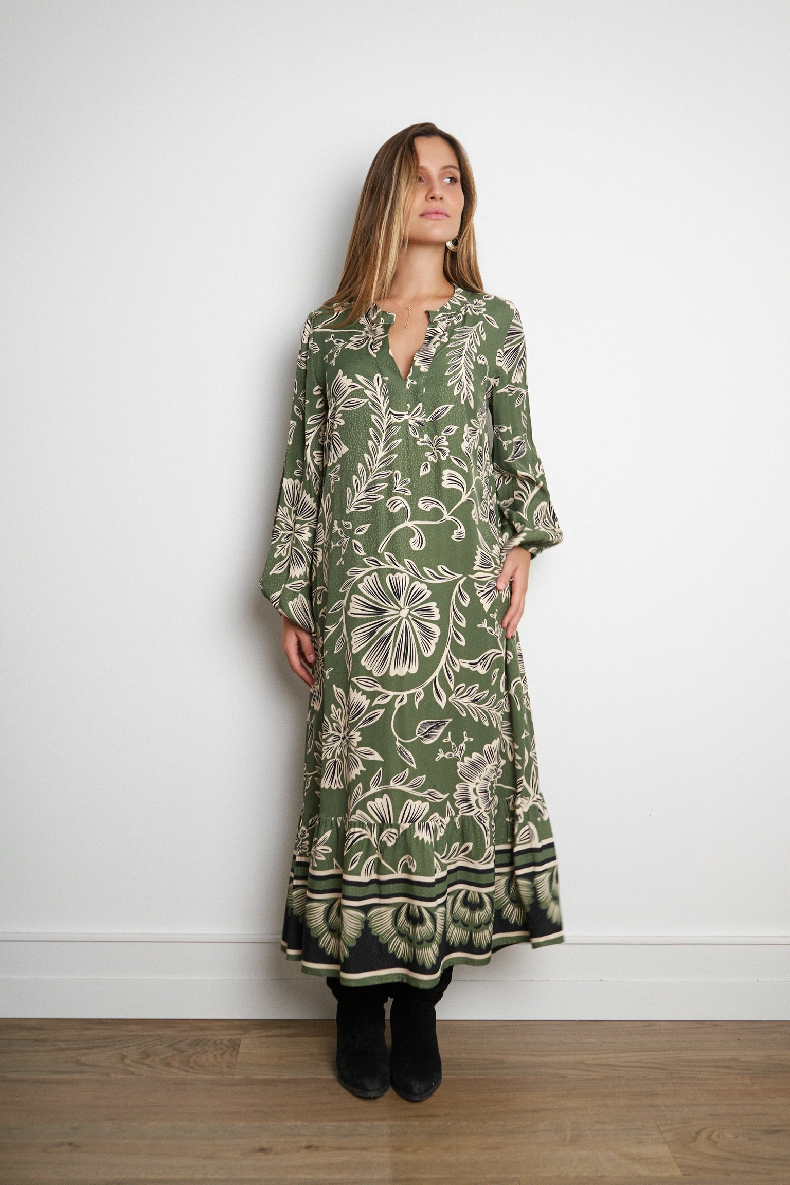Vestido Dakota New Exotic green