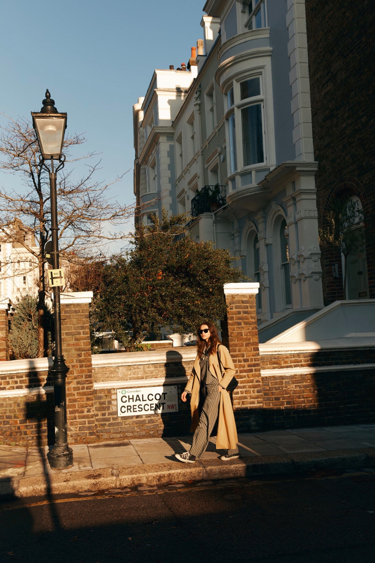 Gabardina Juls Moustard checks