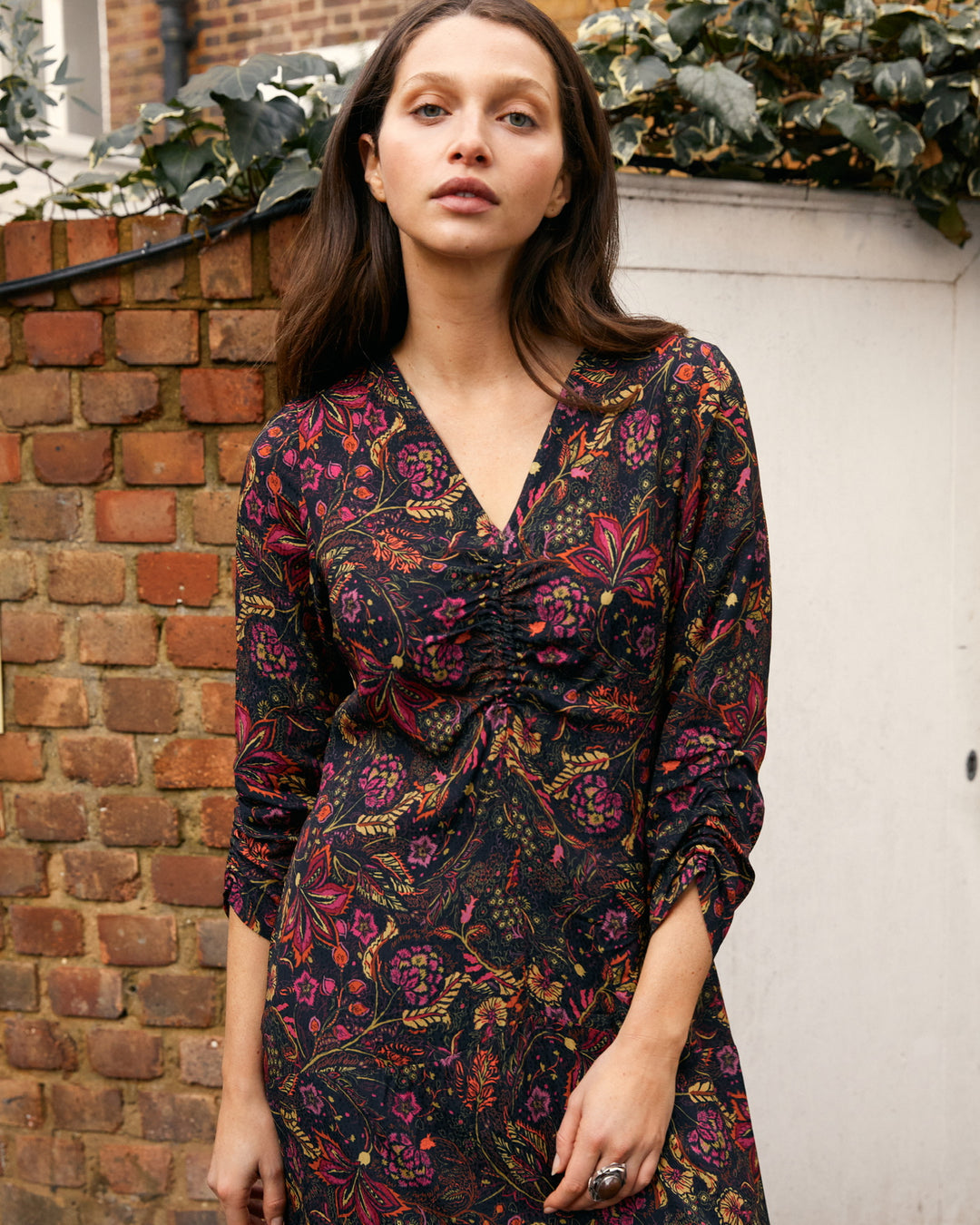 Pam Winter Flowers Dress
