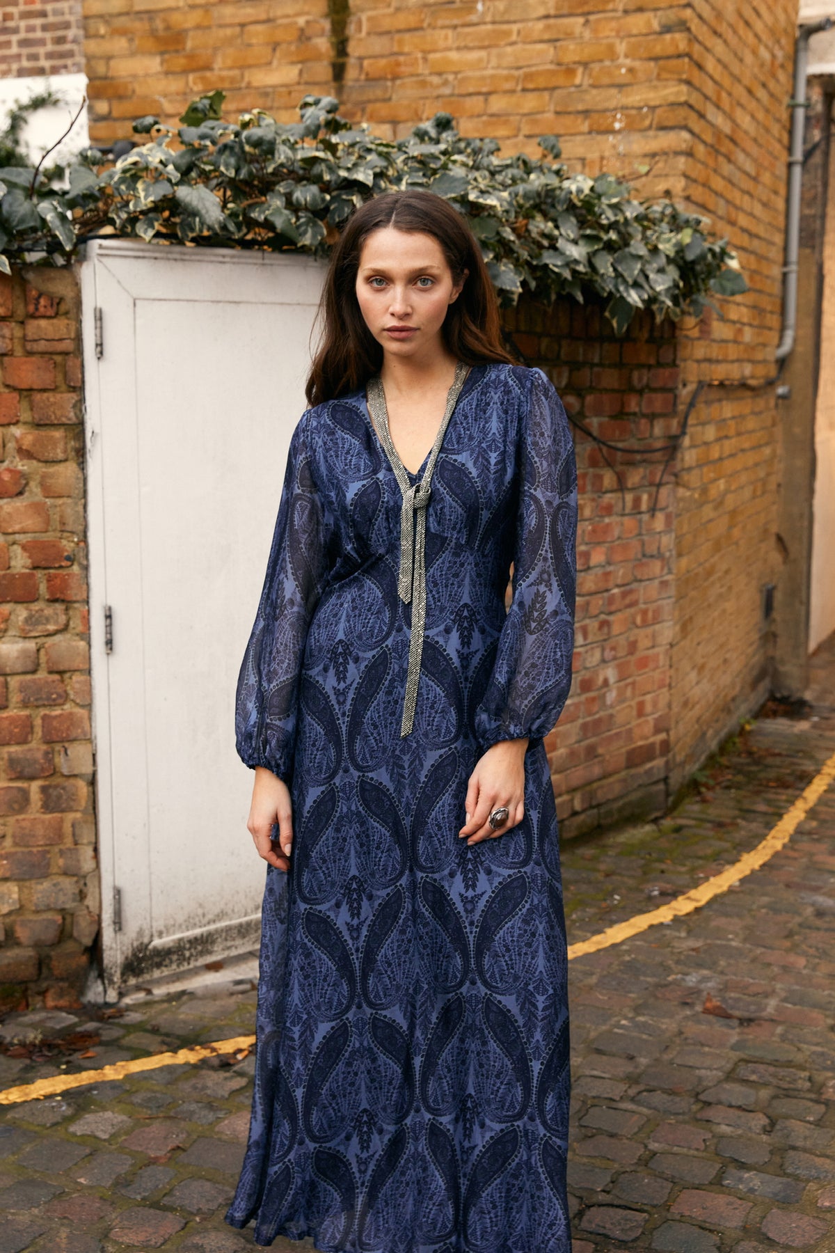 Vestido Patricia Boho blue