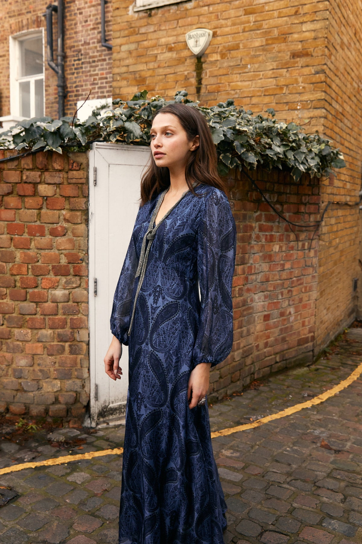 Vestido Patricia Boho blue