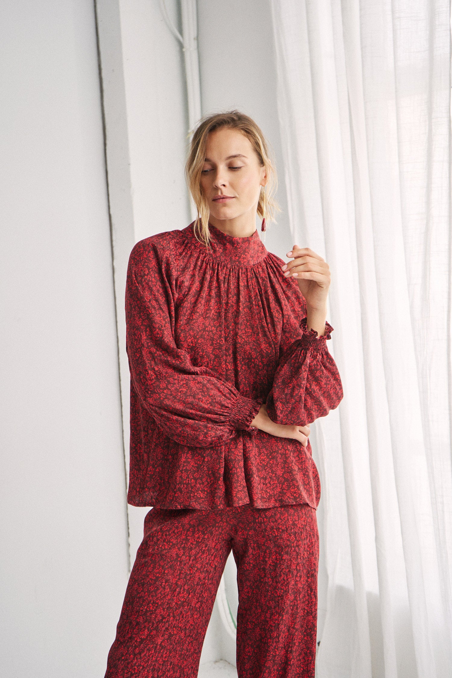 Blusa Alise Autunm red