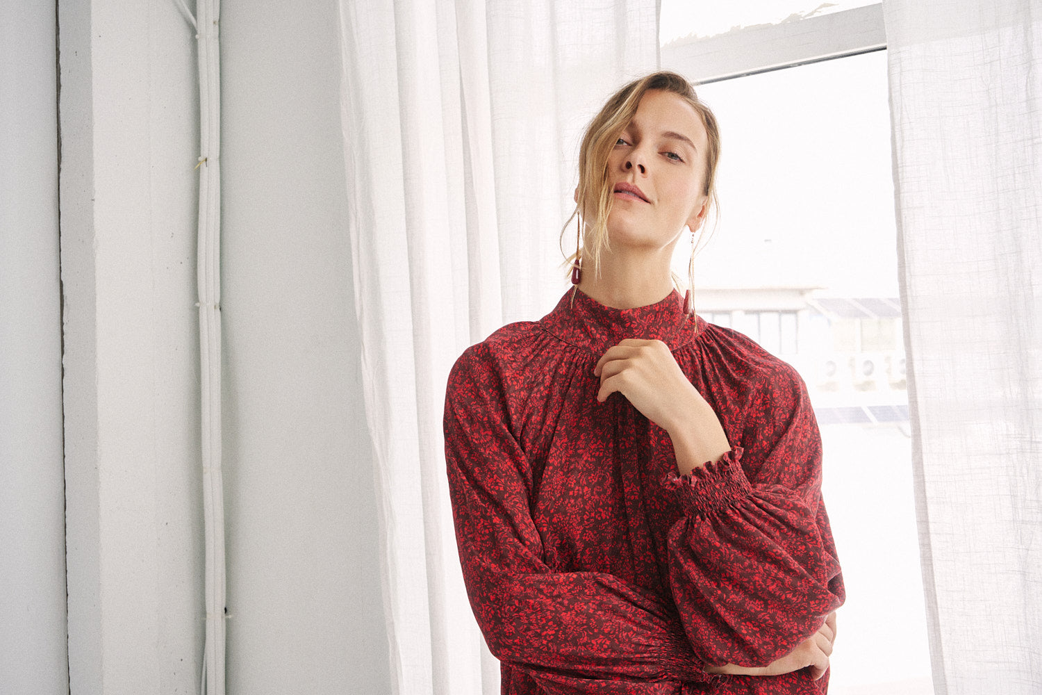 Blusa Alise Autunm red