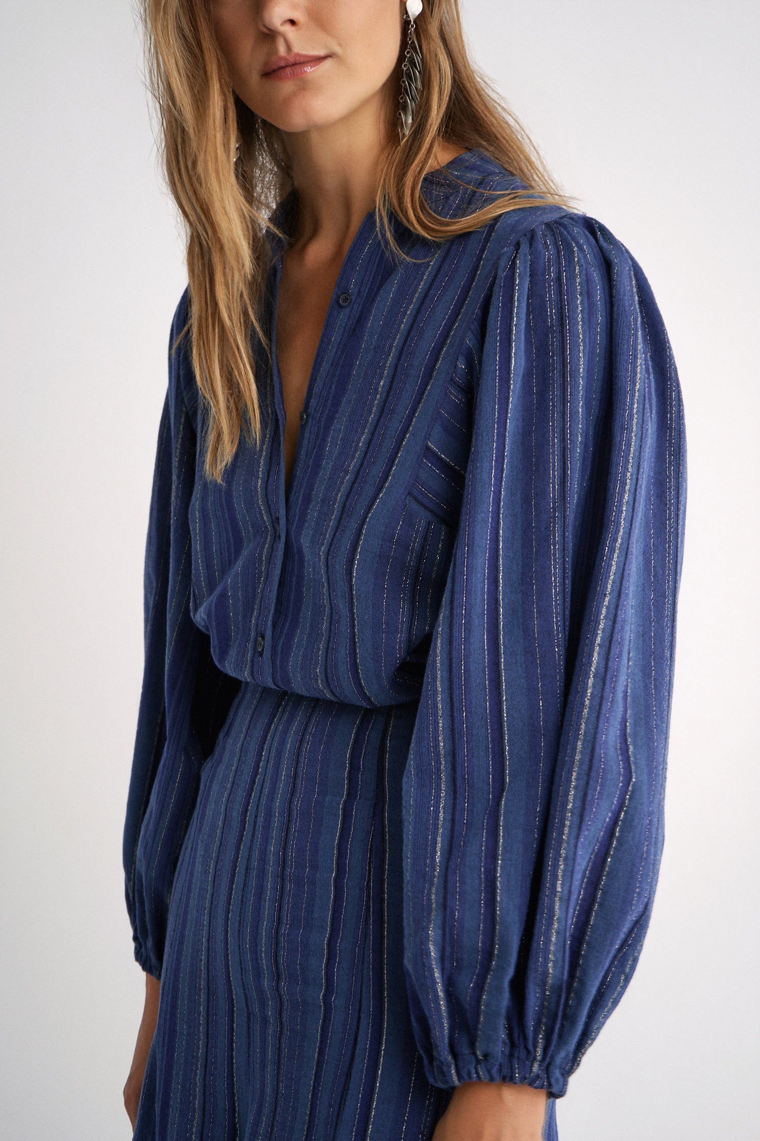 Blusa Lisa Blue stripes