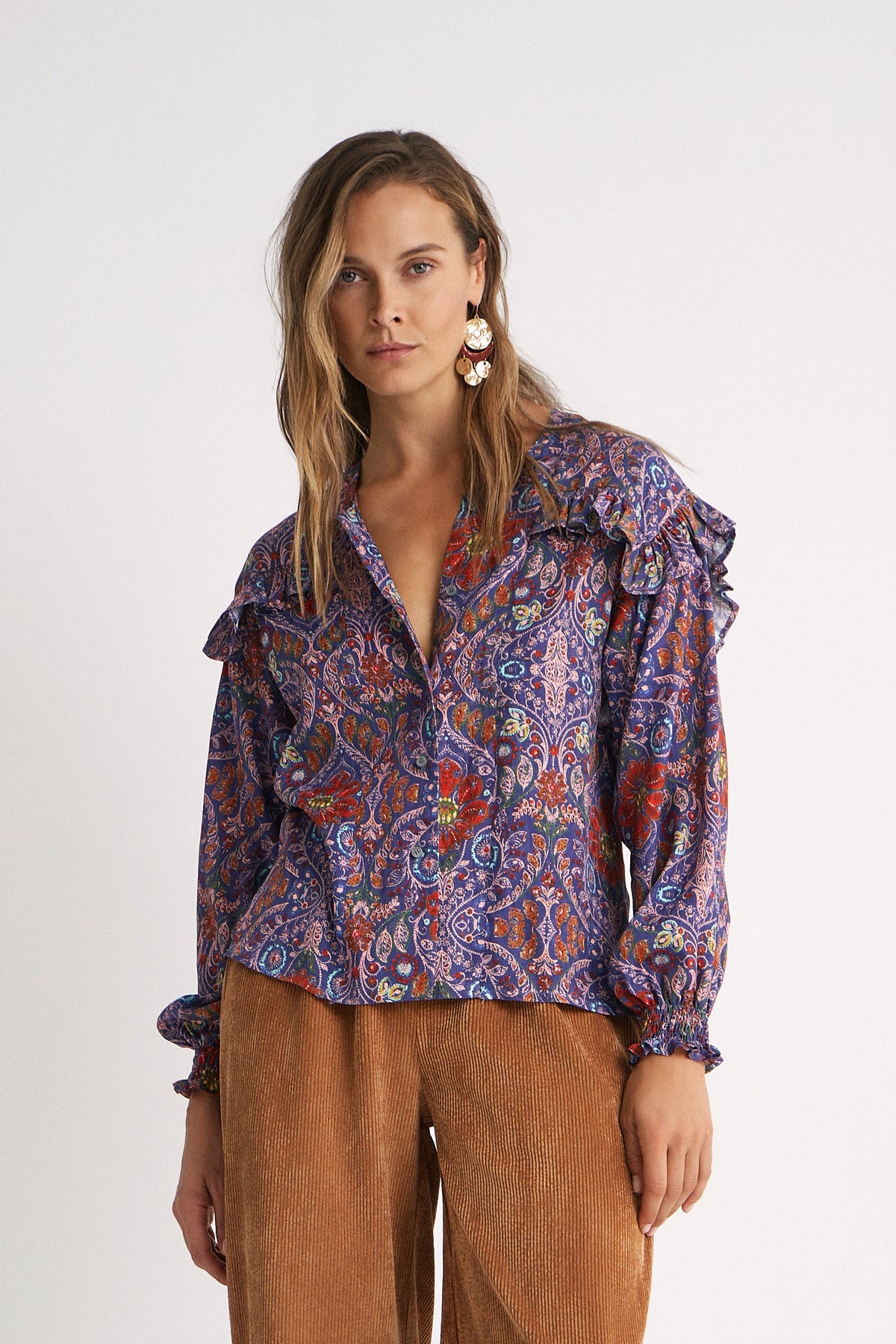 Blusa Isis Primrose blue