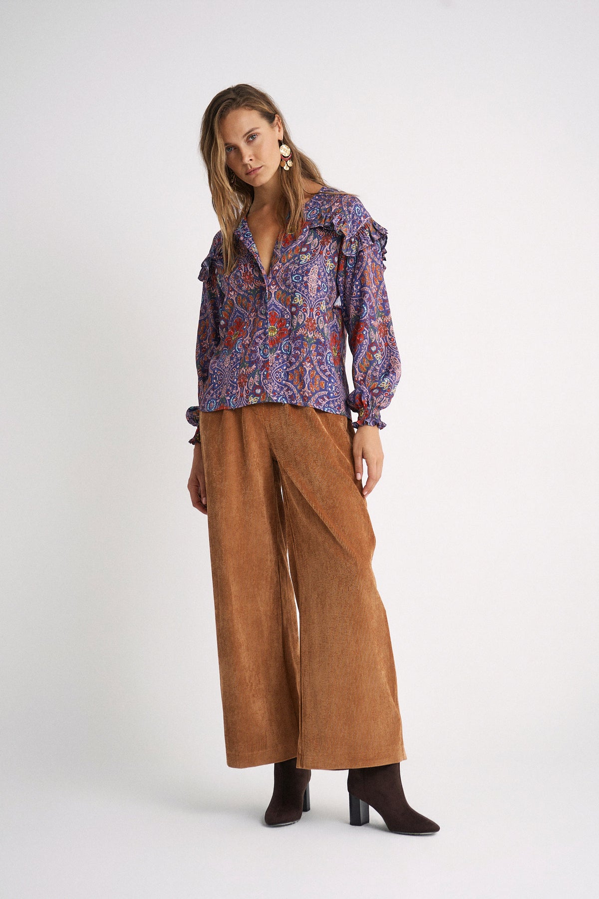 Blusa Isis Primrose blue